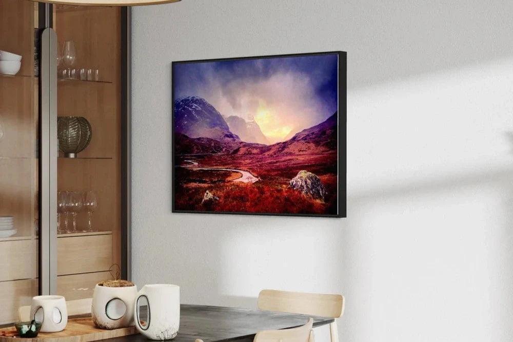 Glencoe Landscape Paintings Scotland Scottish Art Prints Gallery