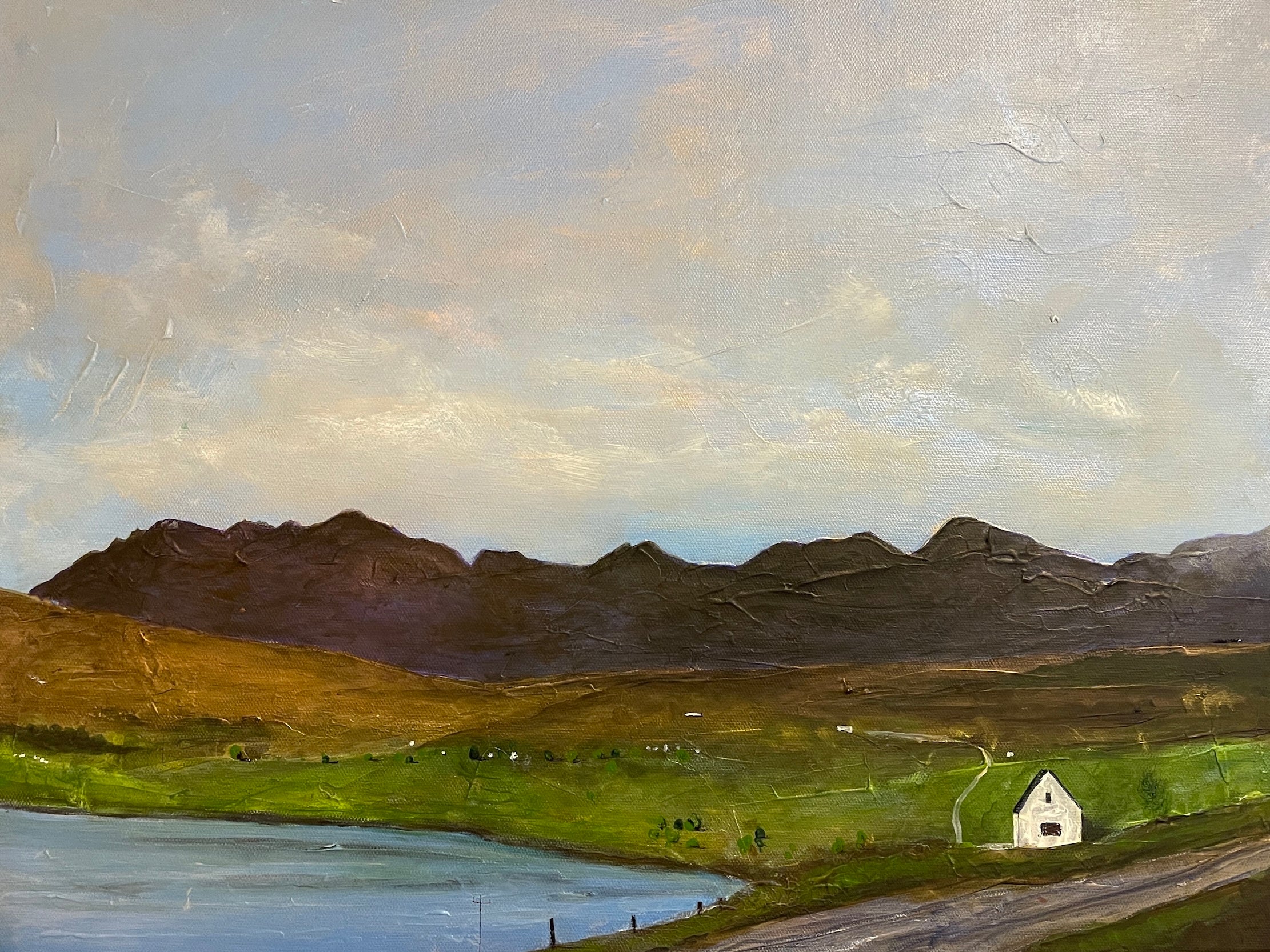 The Road To Carbost Skye Art Prints