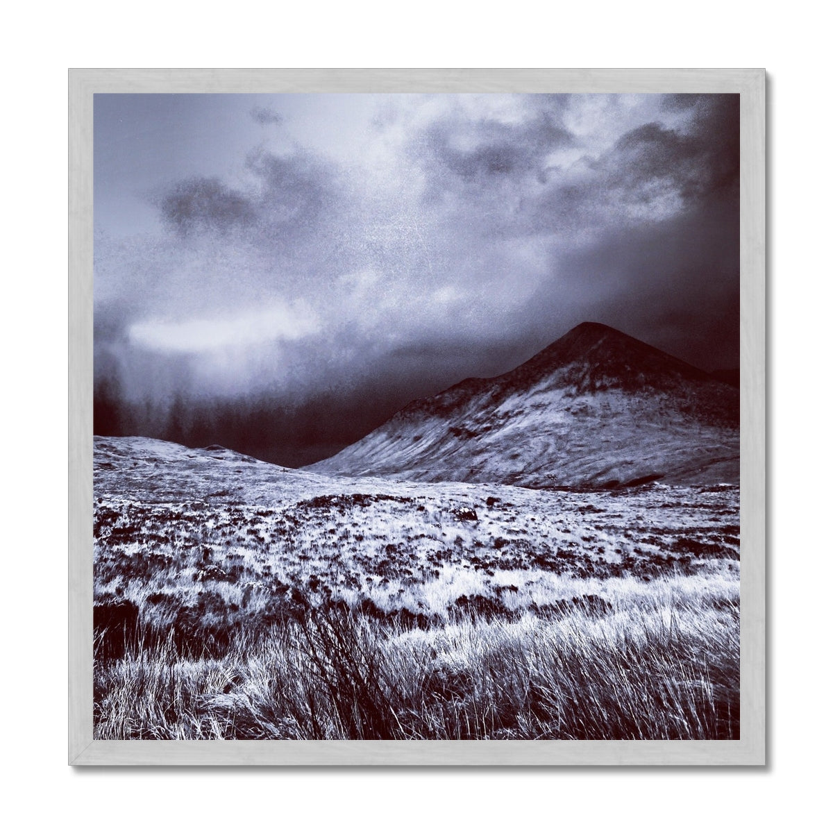 A Brooding Glen Varagil Antique Framed Print