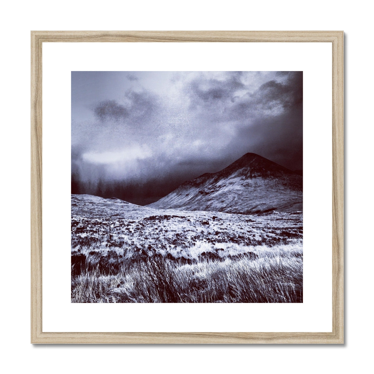 A Brooding Glen Varagil Framed & Mounted Print