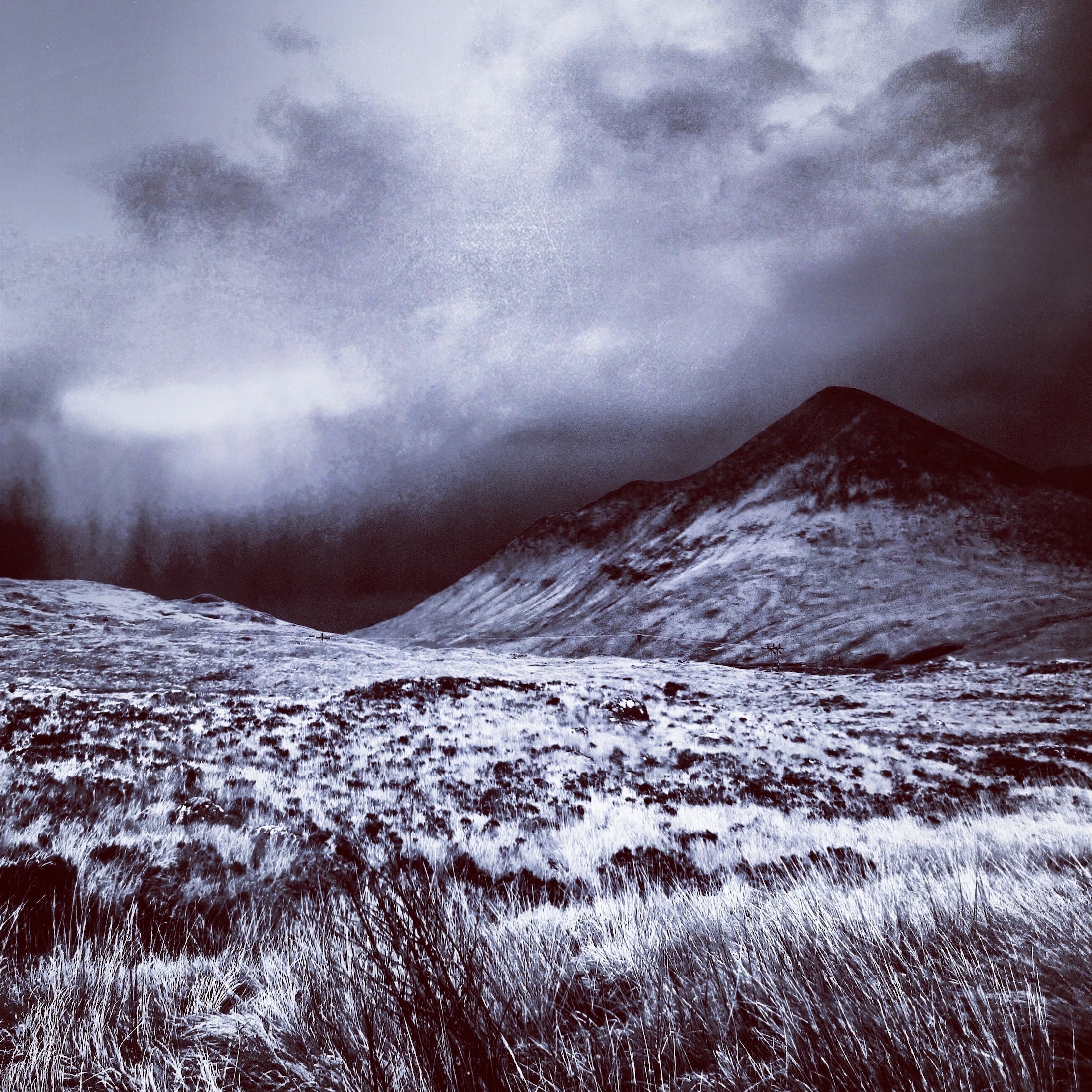 A Brooding Glen Varagil Skye Scottish Landscape Painting