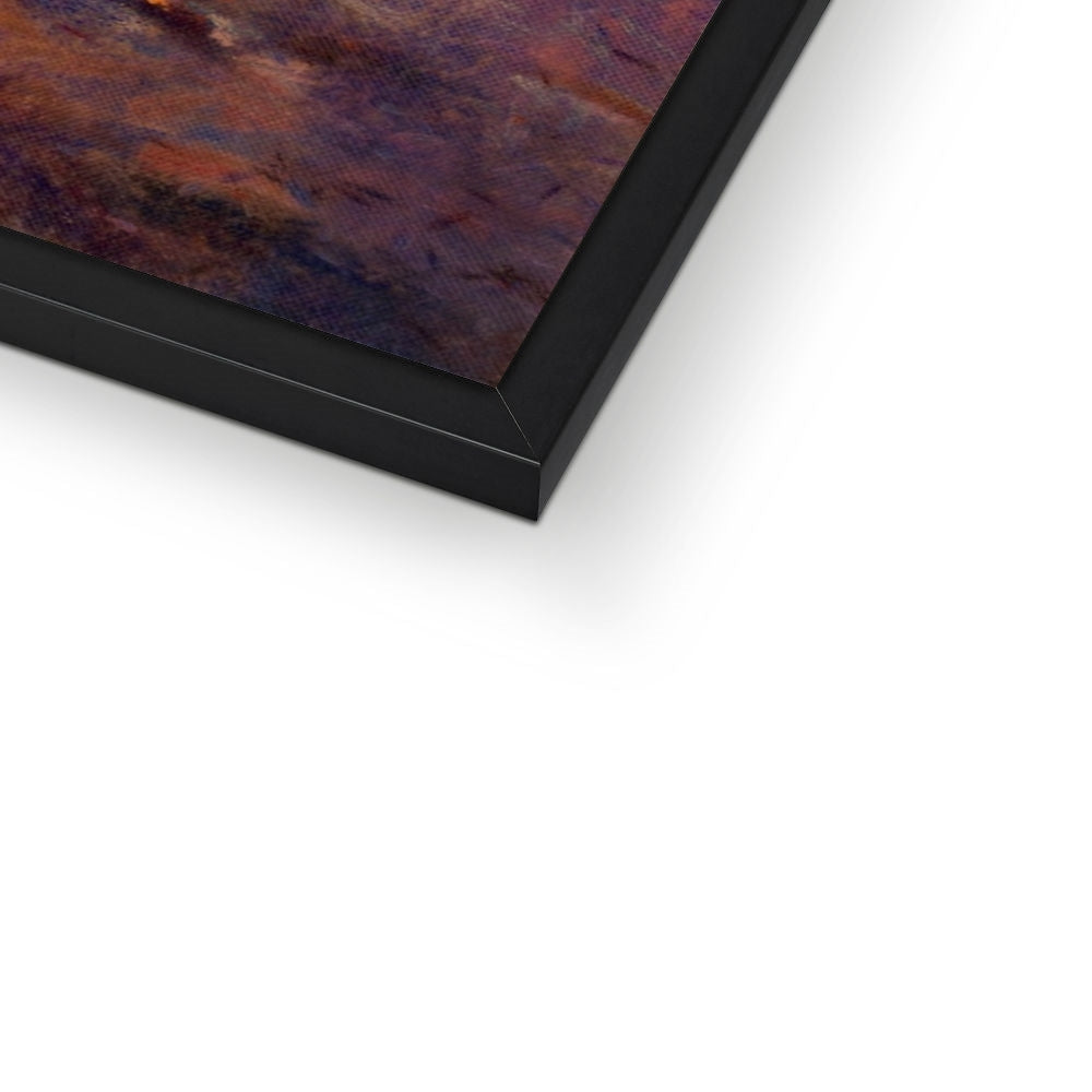 A Brooding Sligachan Framed Print