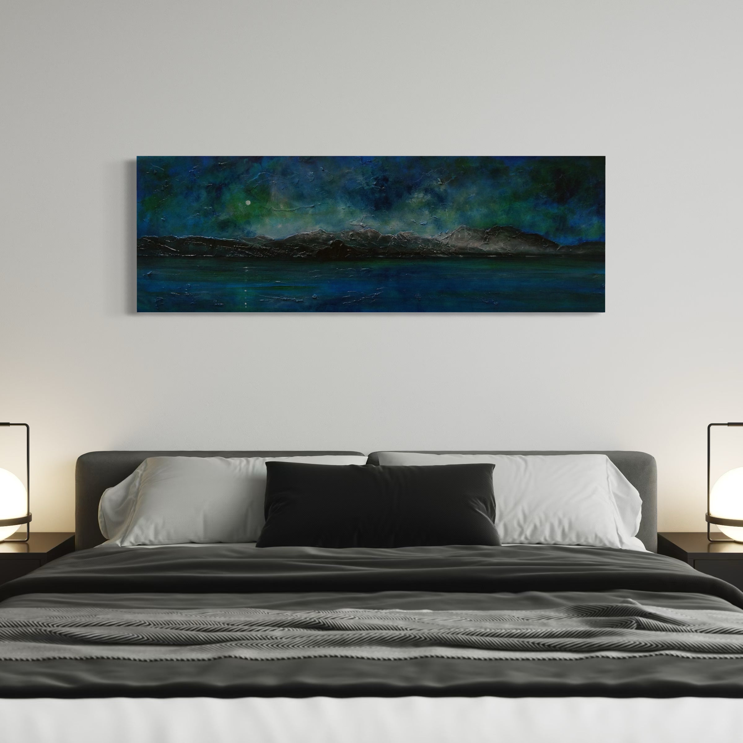 A Prussian Arran Night | Panoramic Painting & Art Prints