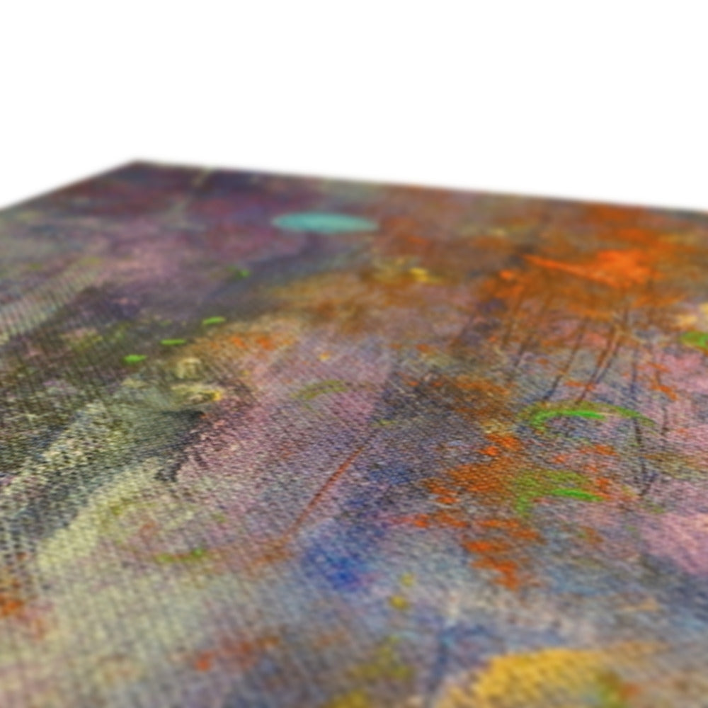 Abstract Paintings - ' Cairngorms Waterfall ' Canvas