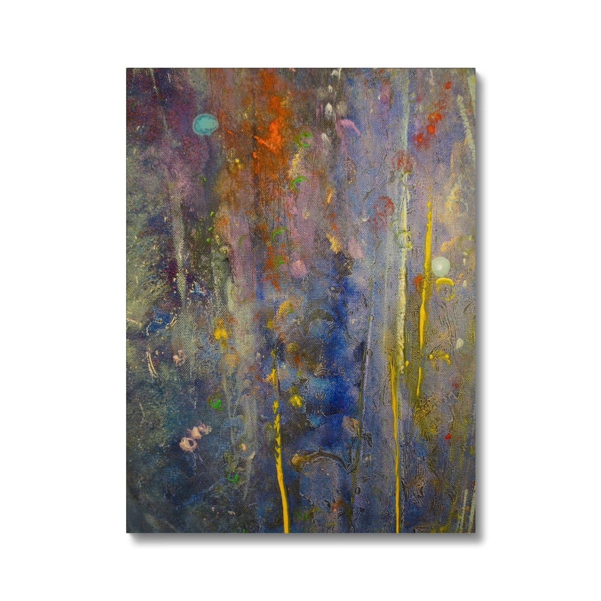 Abstract Paintings - ' Cairngorms Waterfall ' Canvas