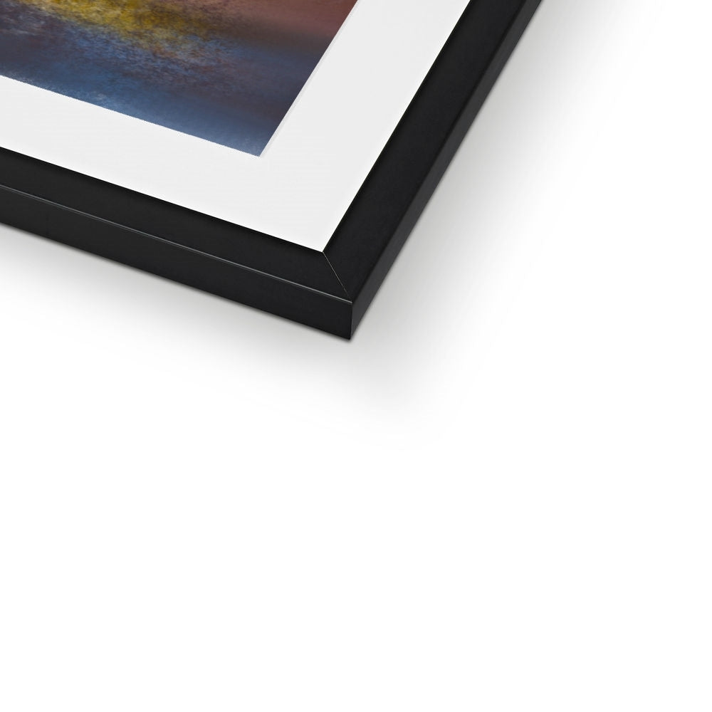 Ailsa Craig Dusk Framed & Mounted Print