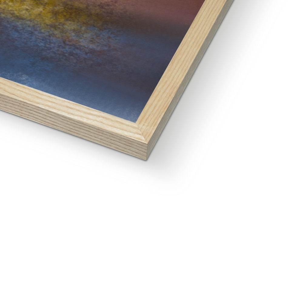 Ailsa Craig Dusk Framed Print