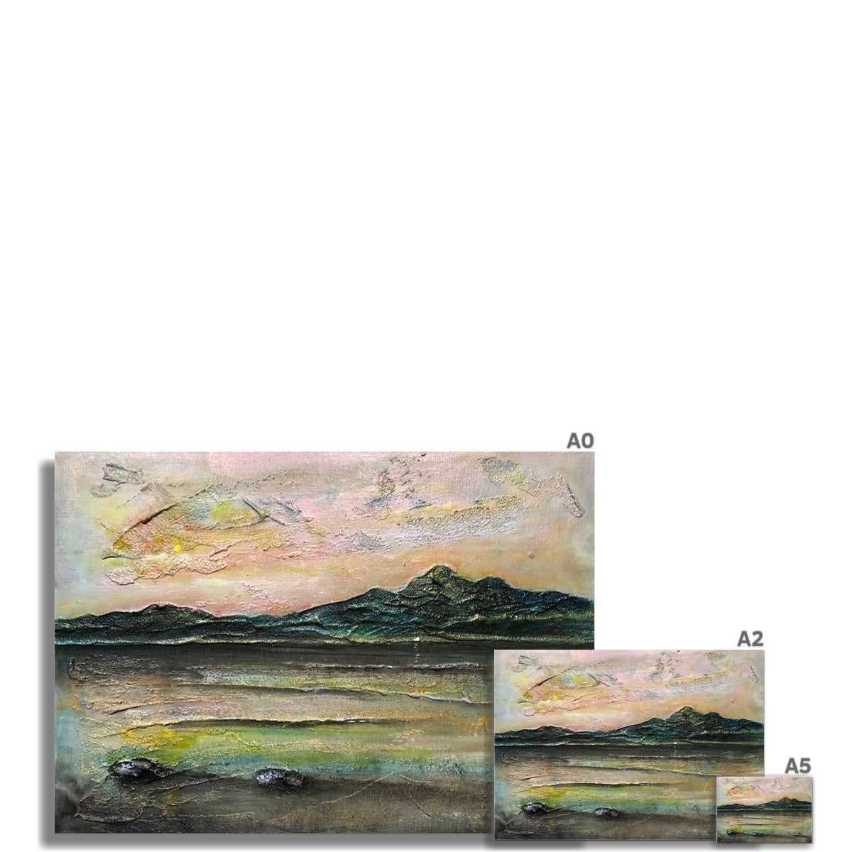 An Ethereal Loch Na Dal Fine Art Print