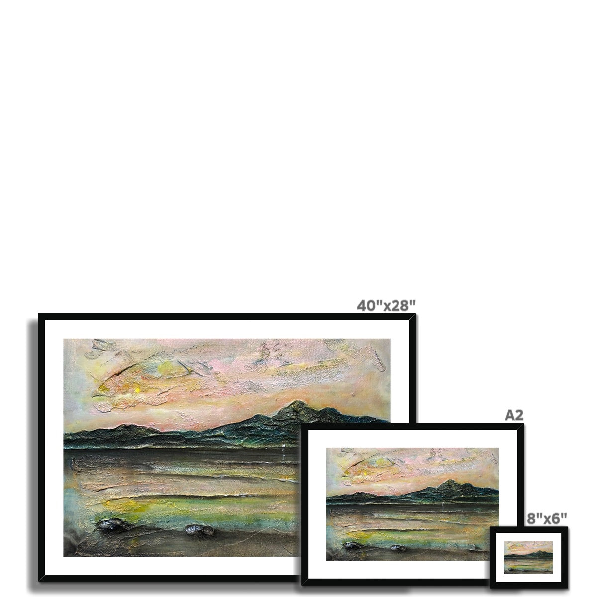 An Ethereal Loch Na Dal Framed & Mounted Print