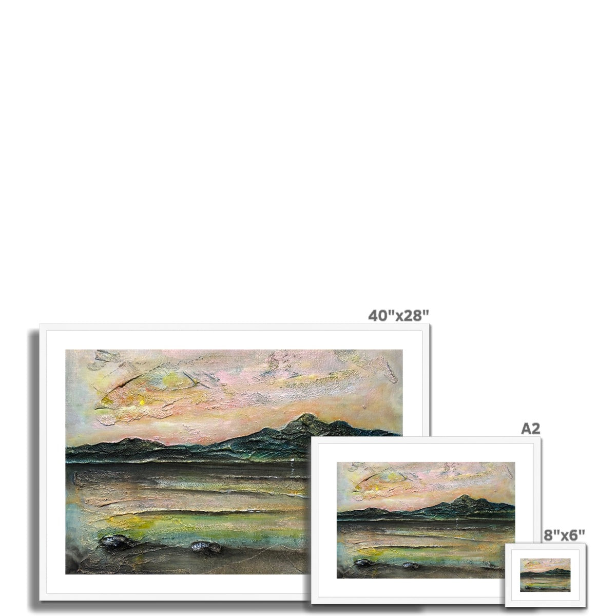 An Ethereal Loch Na Dal Framed & Mounted Print