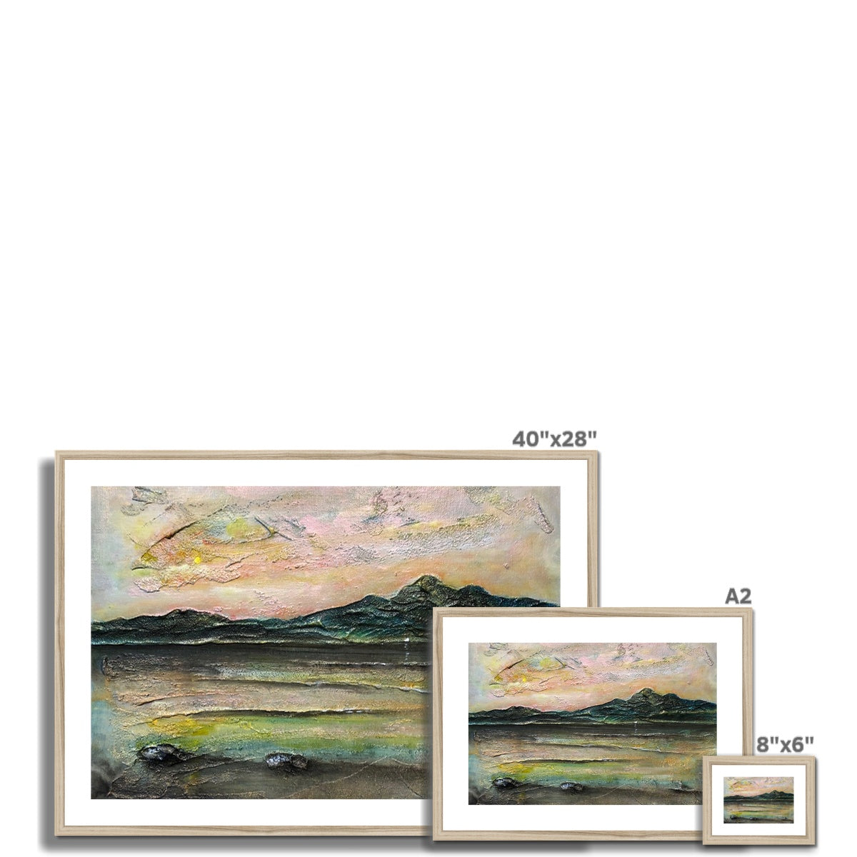 An Ethereal Loch Na Dal Framed & Mounted Print