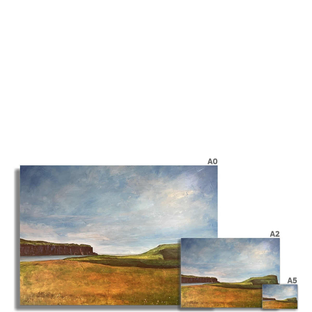 Approaching Oronsay Fine Art Print