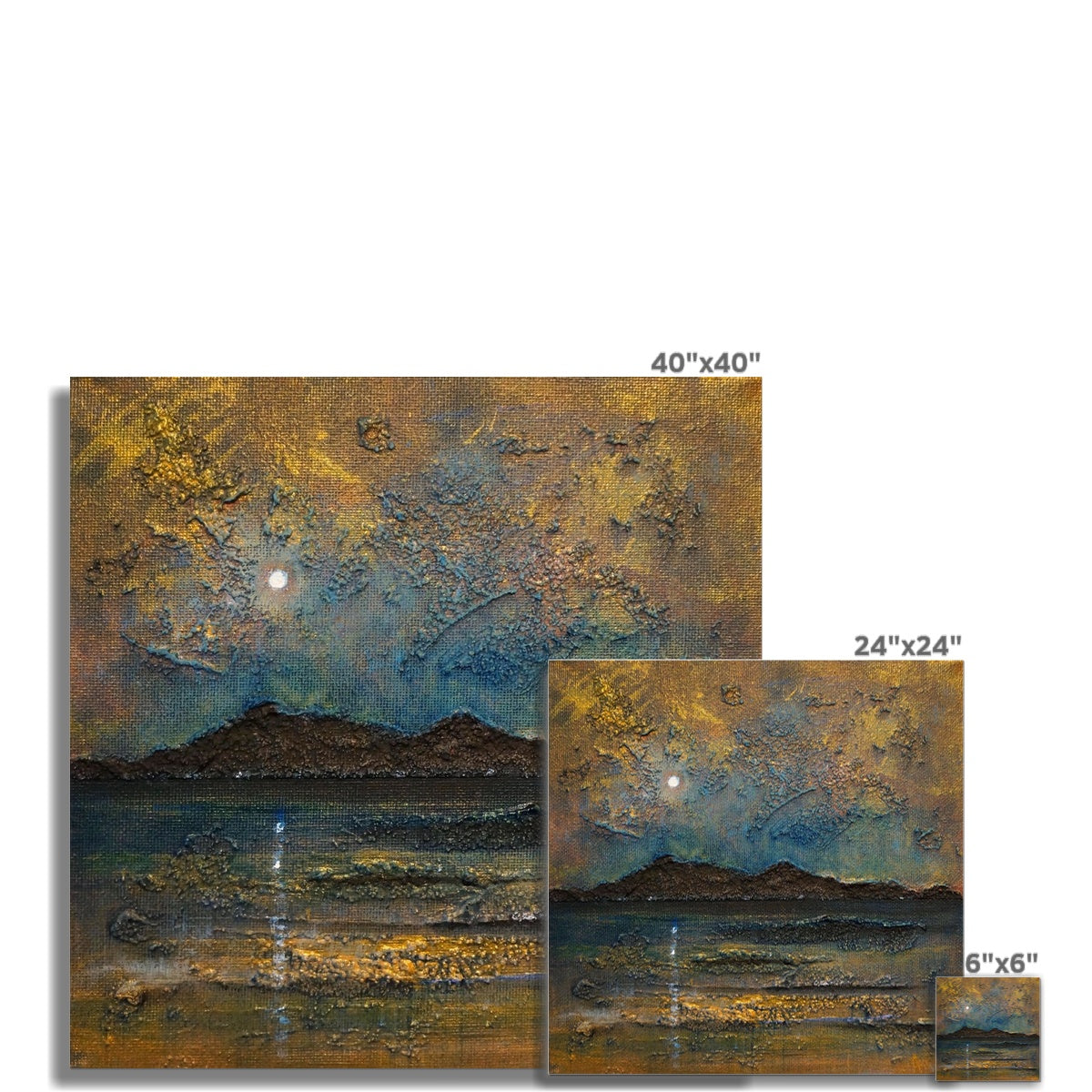 Arran Moonlight Fine Art Print