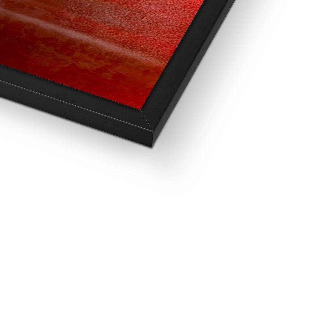 Arran Sunset Framed Print
