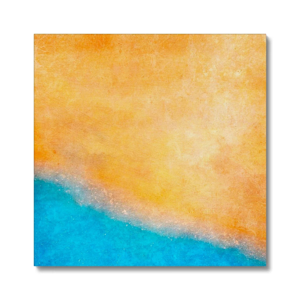 The Beach Original Impressionistic Painting on Canvas - Abstract & Art Gallery Scotland Worldwide Shipping Scottish Prints Inspired