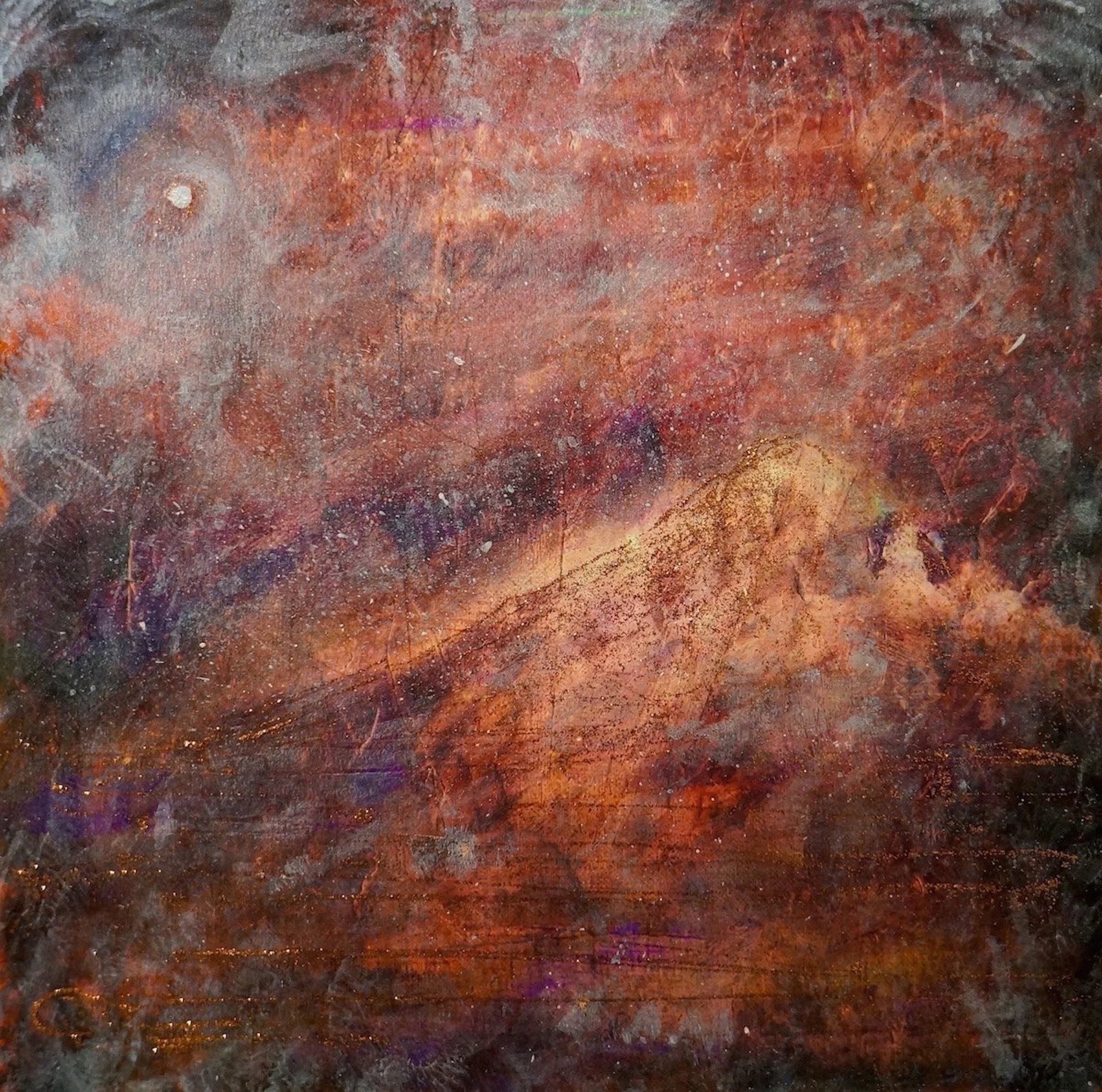 A Brooding Buachaille Etive Ii Original Painting - Scottish Artist Glencoe Art Gallery Scotland