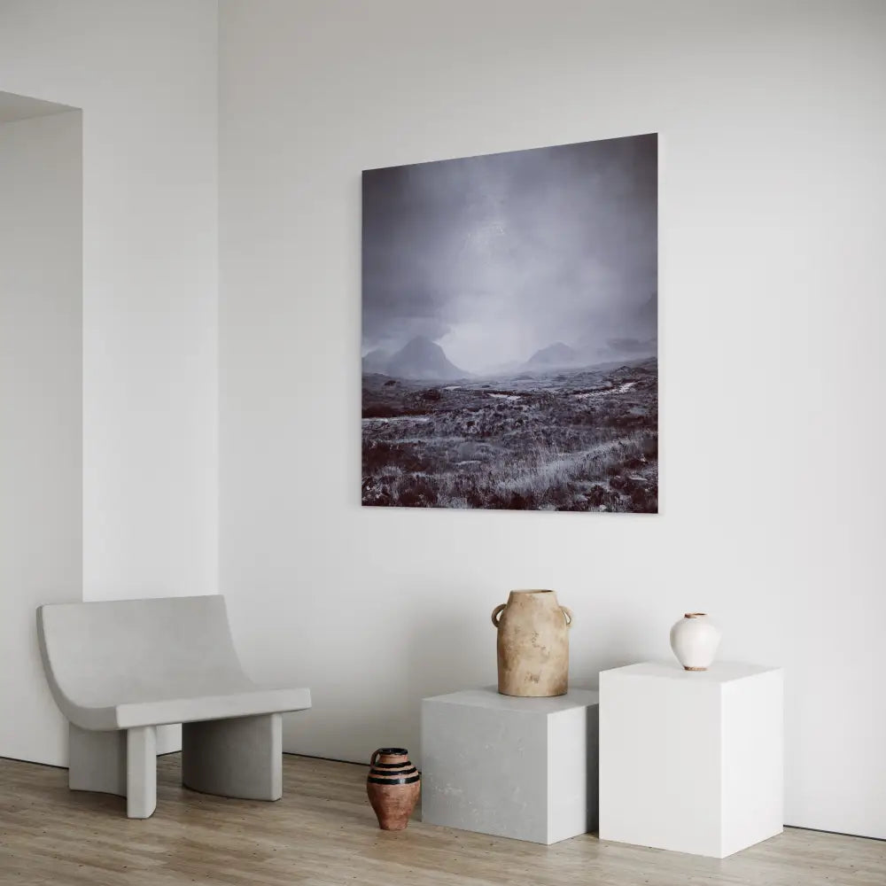 Brooding Cuillin Statement Interior Wall Art