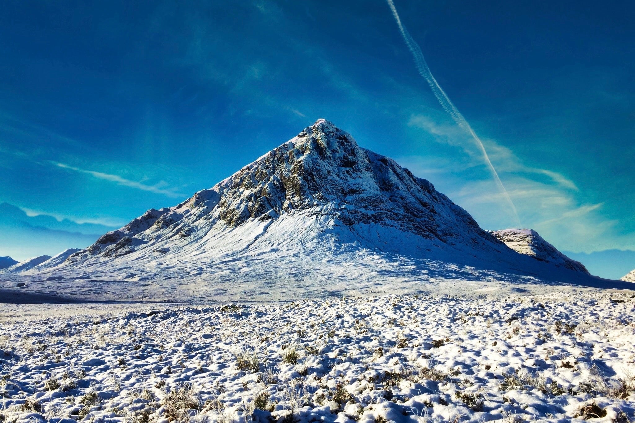 Buachaille Etive Mor Winter Scottish Landscape Photography