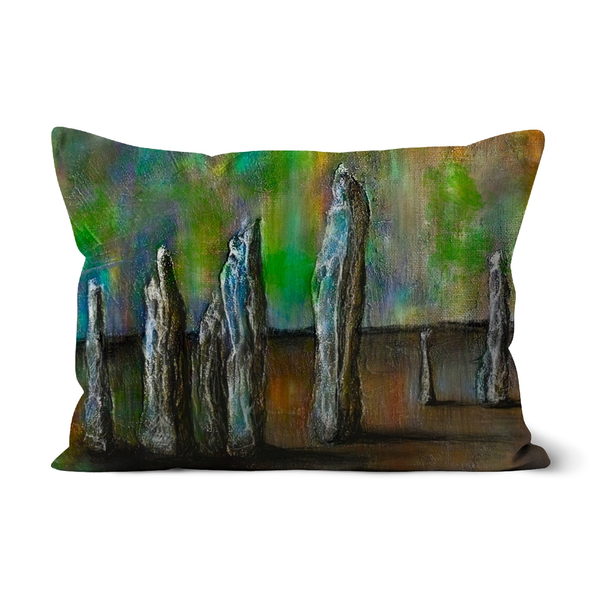 Callanish Northern Lights Art Gifts Cushion