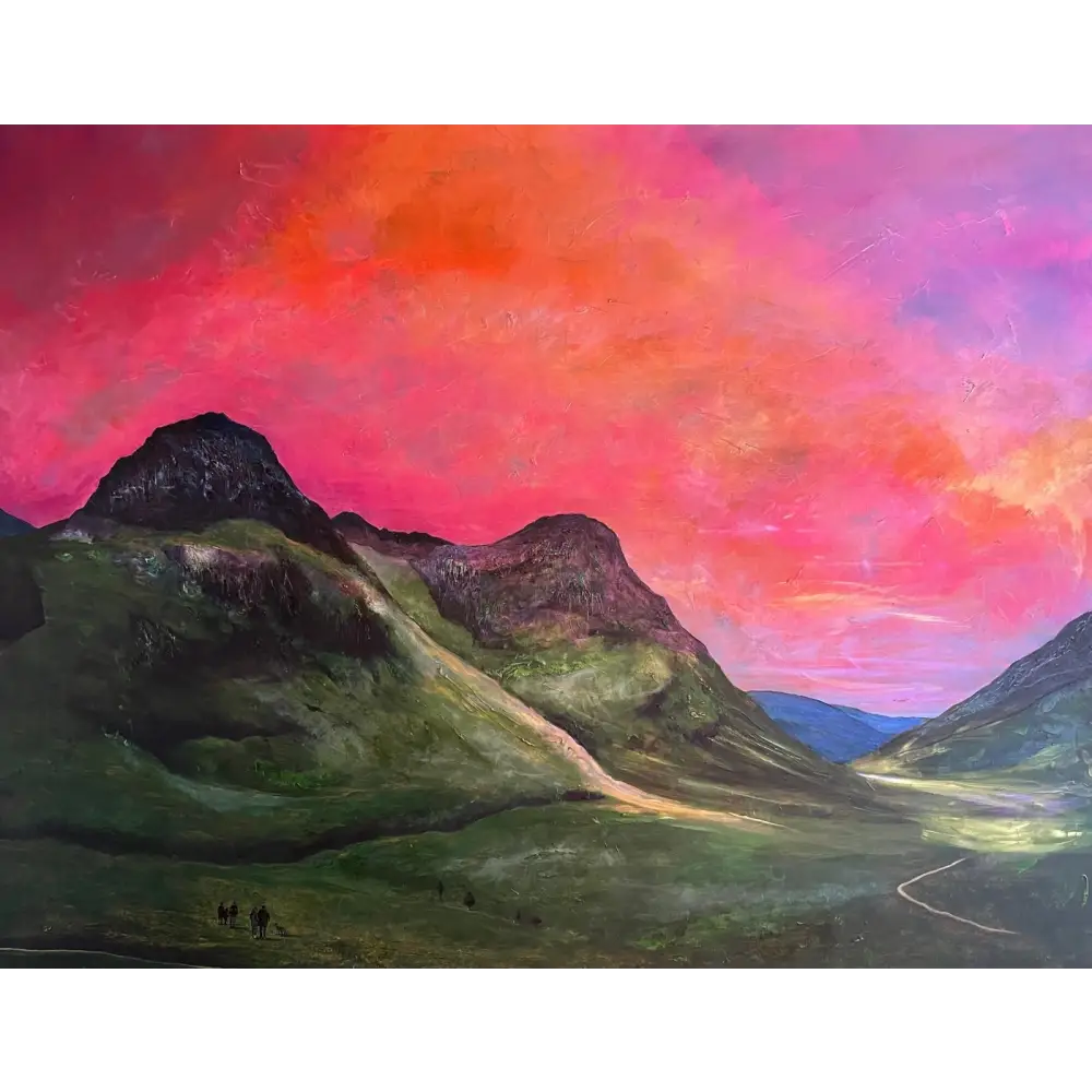 Commission Request Original Landscape Paintings From Scotland