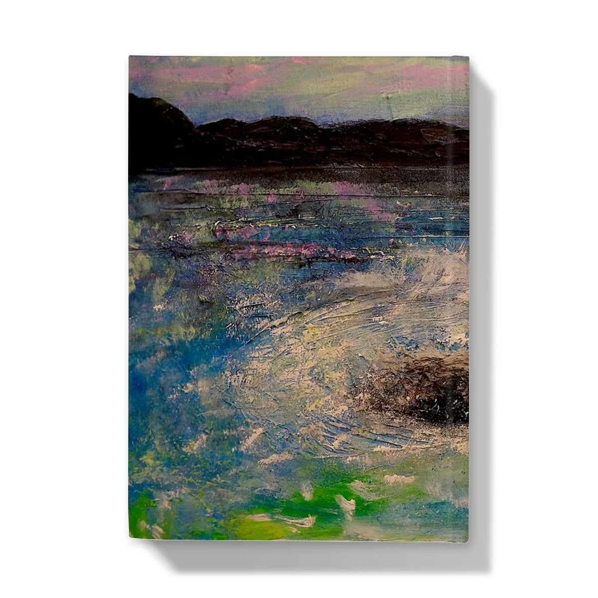 The Corryvreckan Whirlpool Hardback Journal - Historic & Iconic Art Gallery Scotland Worldwide Shipping Scottish Castles Paintings and Fine