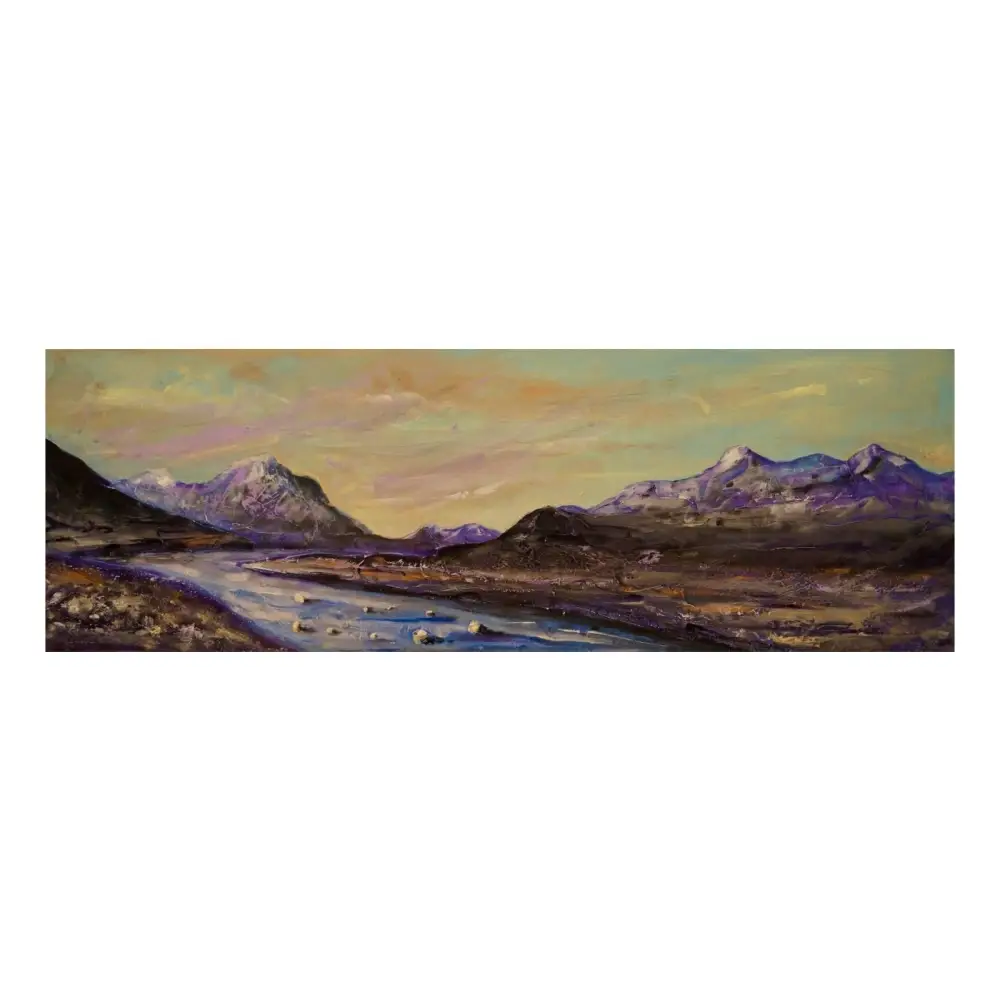 Cuillin Winter Skye - Scottish Panoramic Art - Gallery Scotland