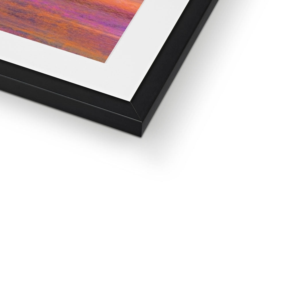 Dusk Over Arran & The Cloch Framed & Mounted Print