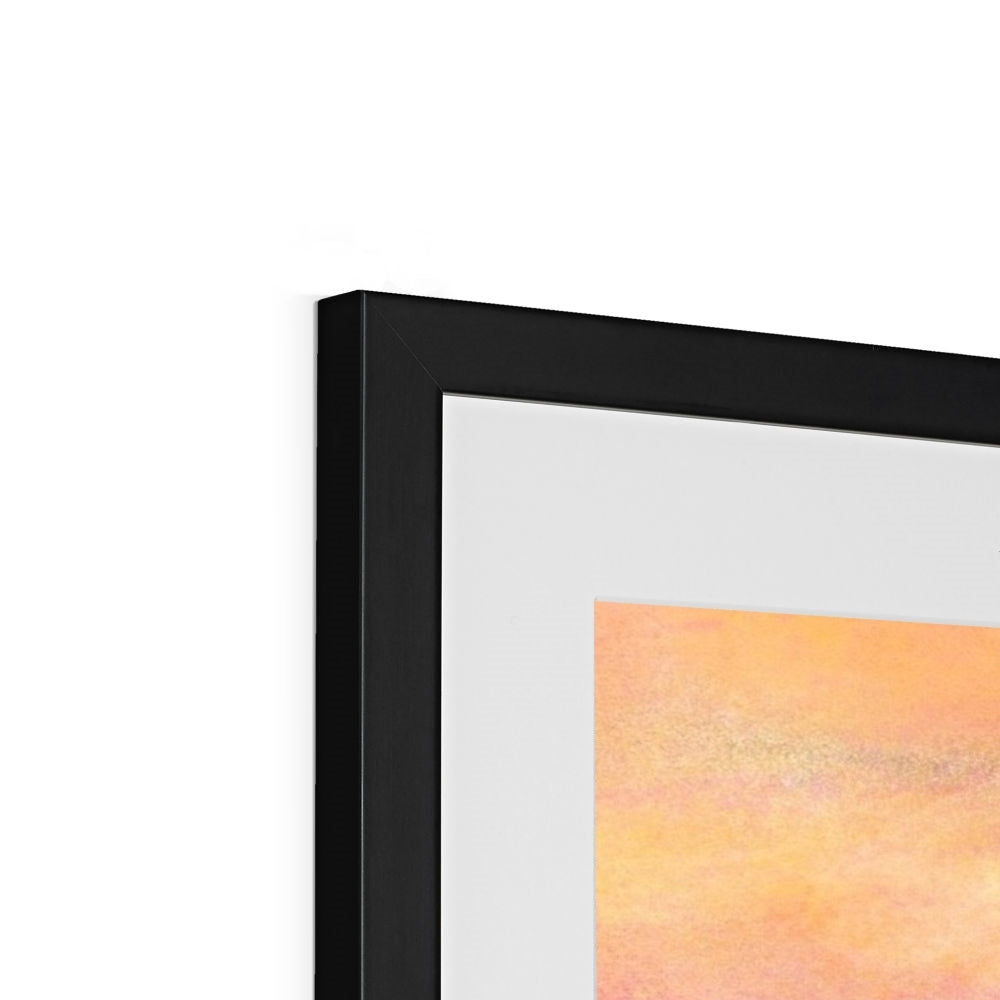 Dusk Over Arran & The Cloch Framed & Mounted Print