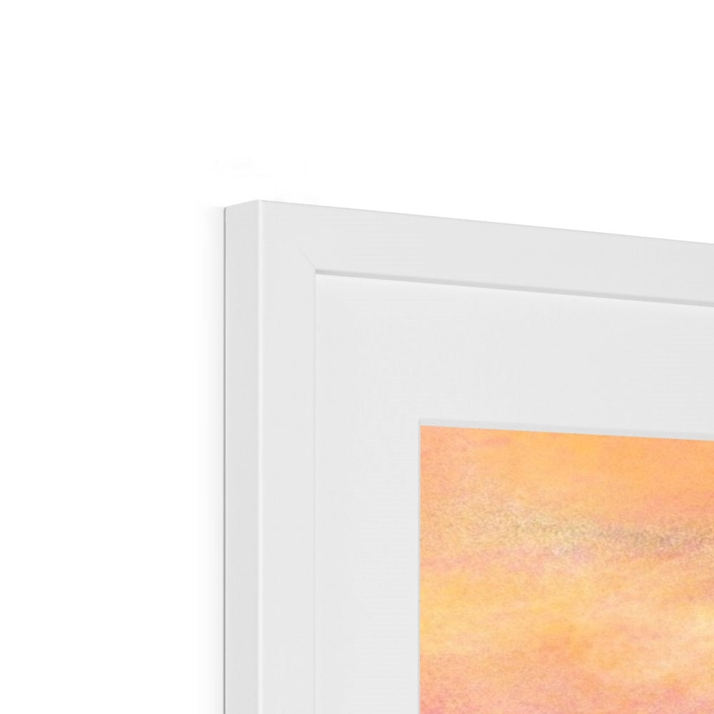 Dusk Over Arran & The Cloch Framed & Mounted Print