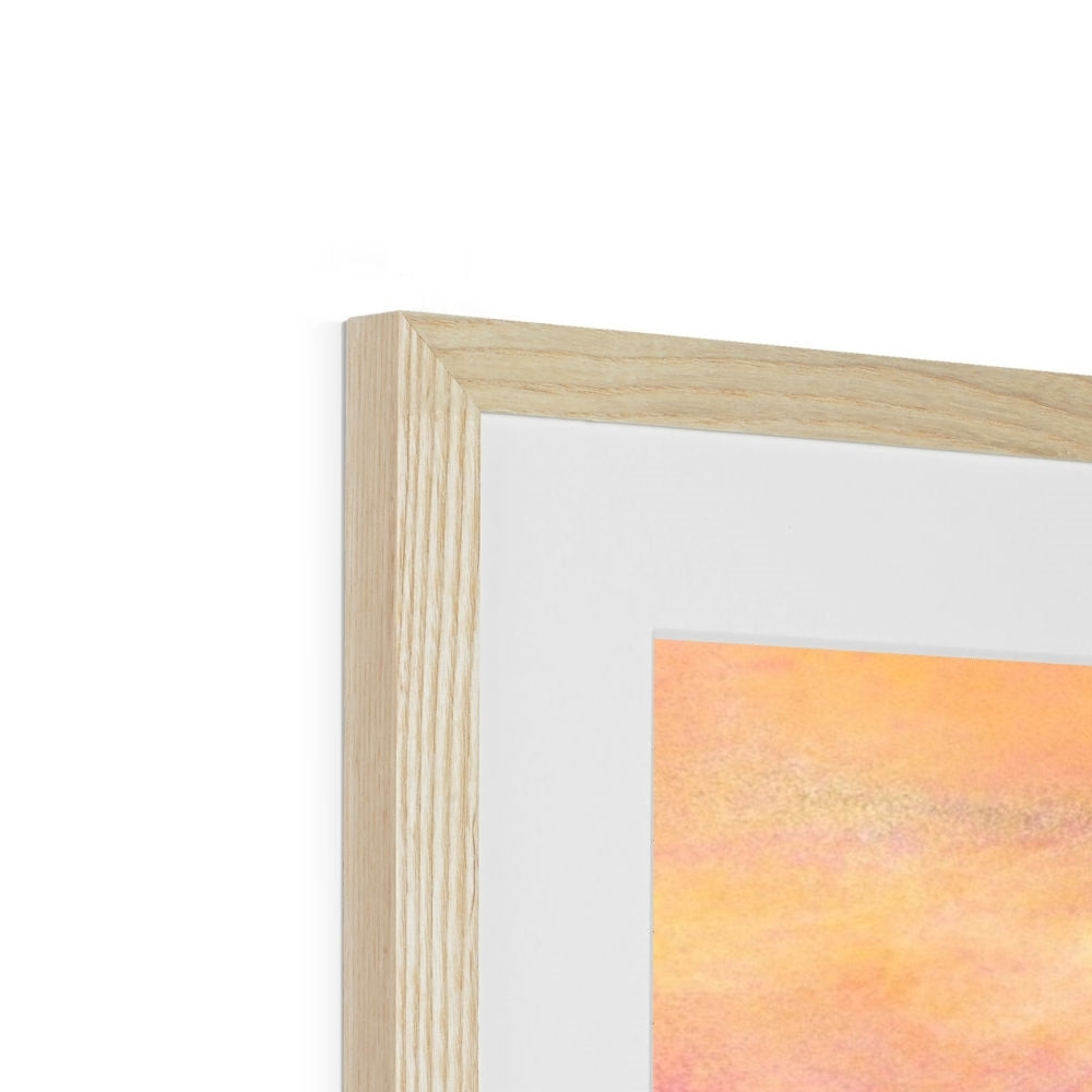 Dusk Over Arran & The Cloch Framed & Mounted Print