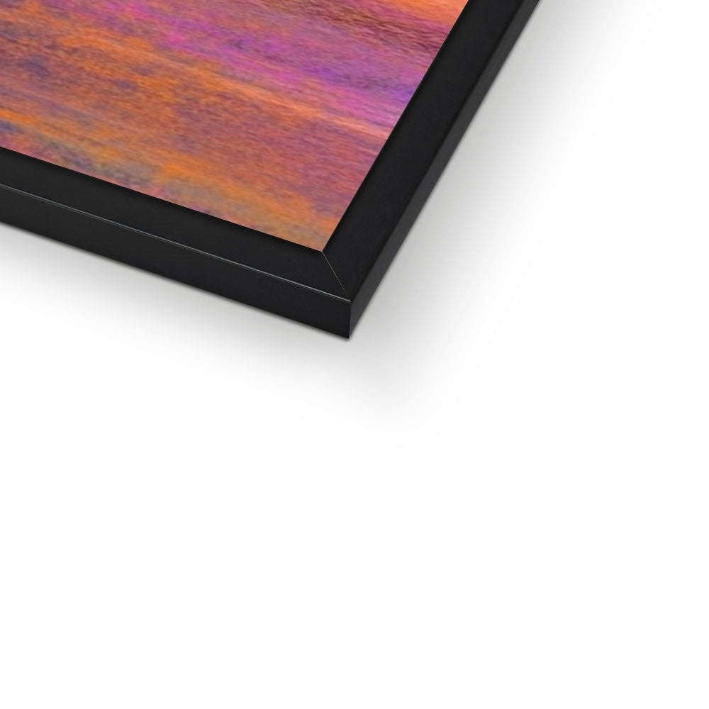 Dusk Over Arran & The Cloch Framed Print