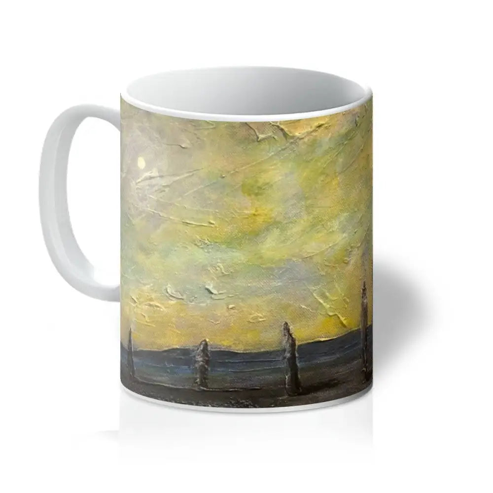 An Ethereal Ring Of Brodgar Ceramic Art Mug