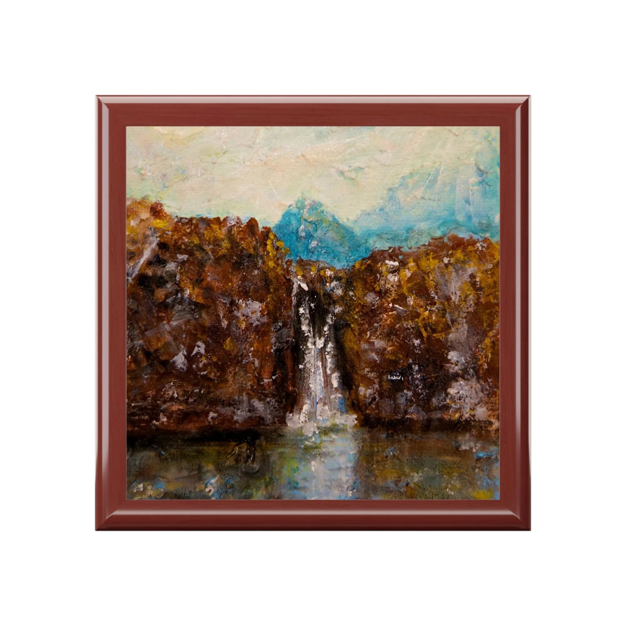 The Fairy Pools Skye | Jewellery Box | Scotland - Art Gallery Worldwide Shipping Framed Oil Painting Paintings | Prints | Gifts