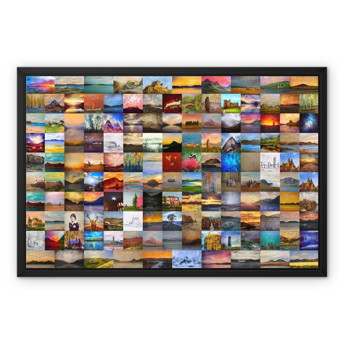 Framed Canvas Prints.