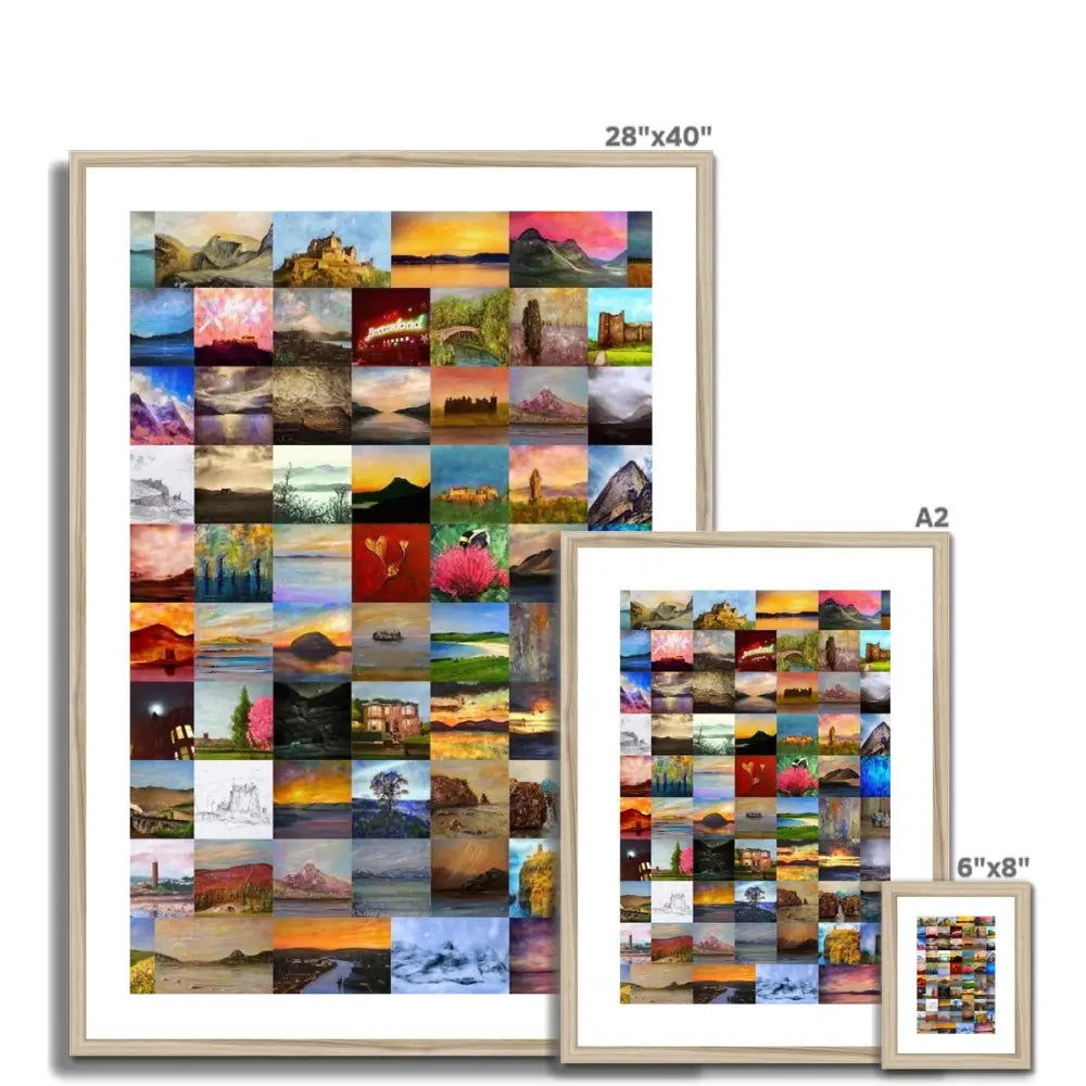 Framed Mounted Prints and Wall Art