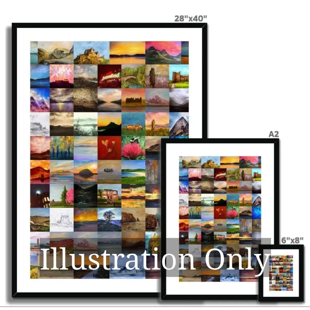 Framed Mounted Prints and Wall Art