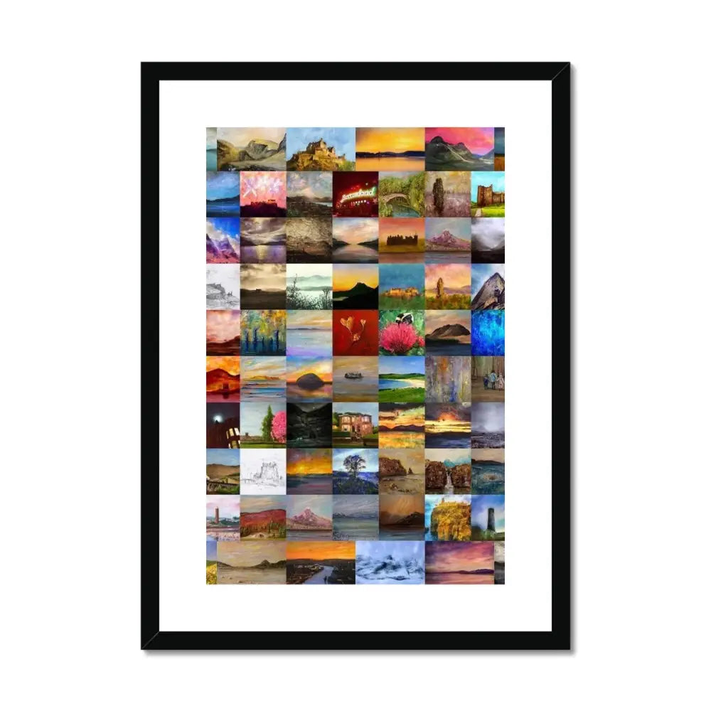 Framed Mounted Prints and Wall Art