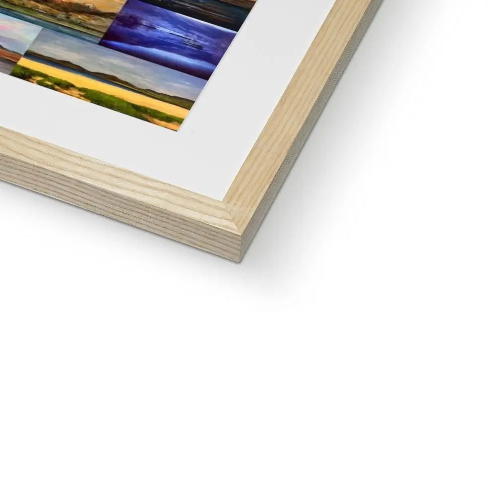 Wood Framed Print with Satin Finish