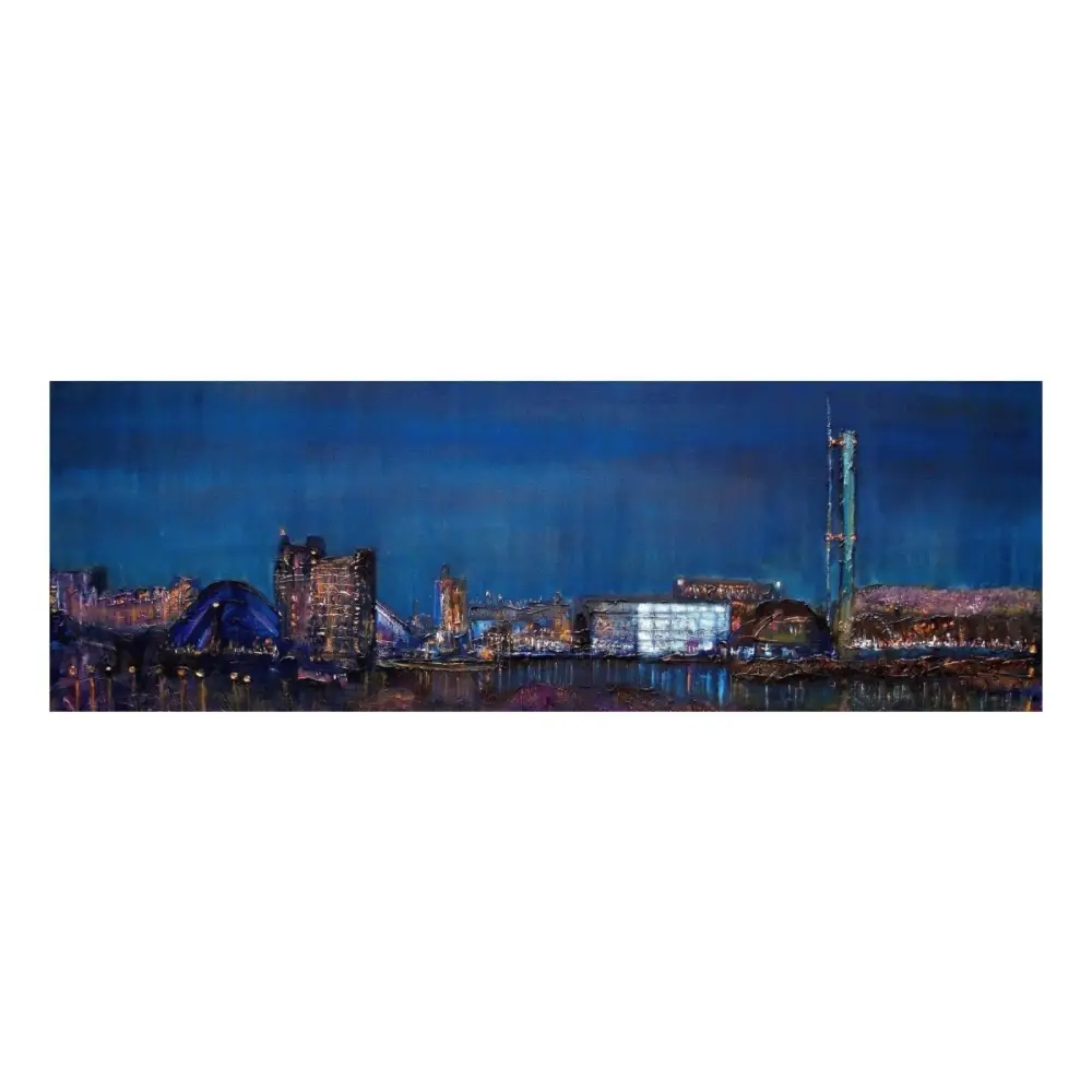 Glasgow Harbour - Scottish Panoramic Art - Edinburgh & Gallery Scotland