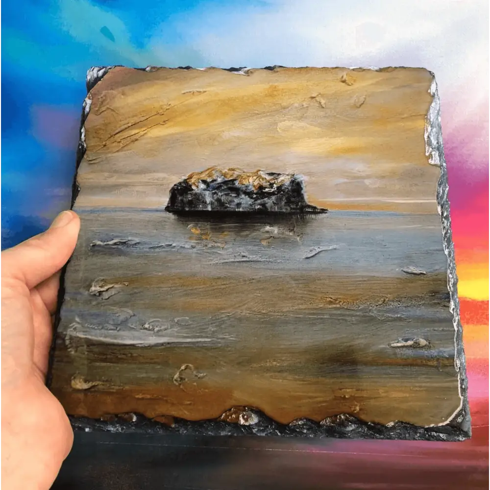 Glasgow Harbour Slate Art