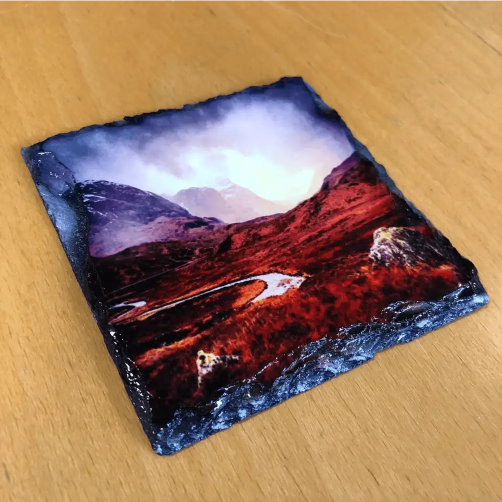 Glasgow Harbour Slate Art