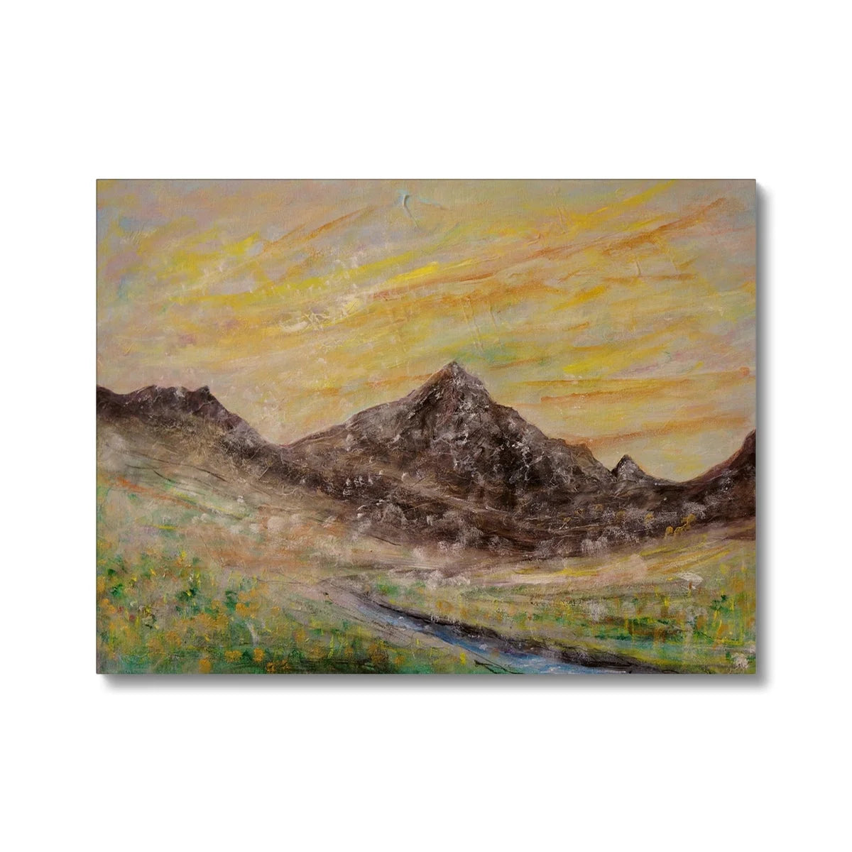 Glen Rosa Arran Original Landscape Painting on Canvas - Art Gallery Scotland Worldwide Shipping Paintings | Prints | Gifts