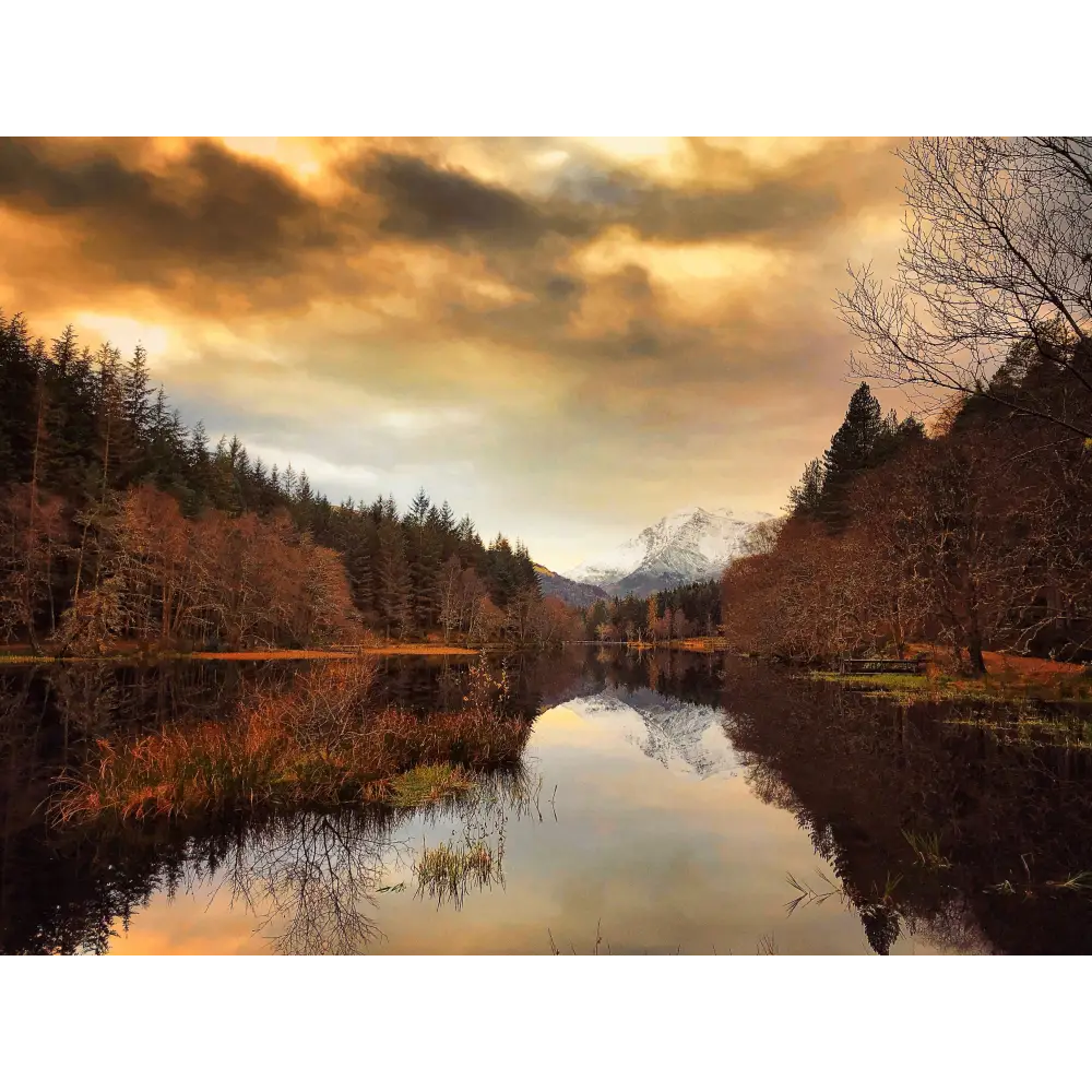Glencoe Lochan Dusk - Scottish Photography Prints - Art Gallery Scotland