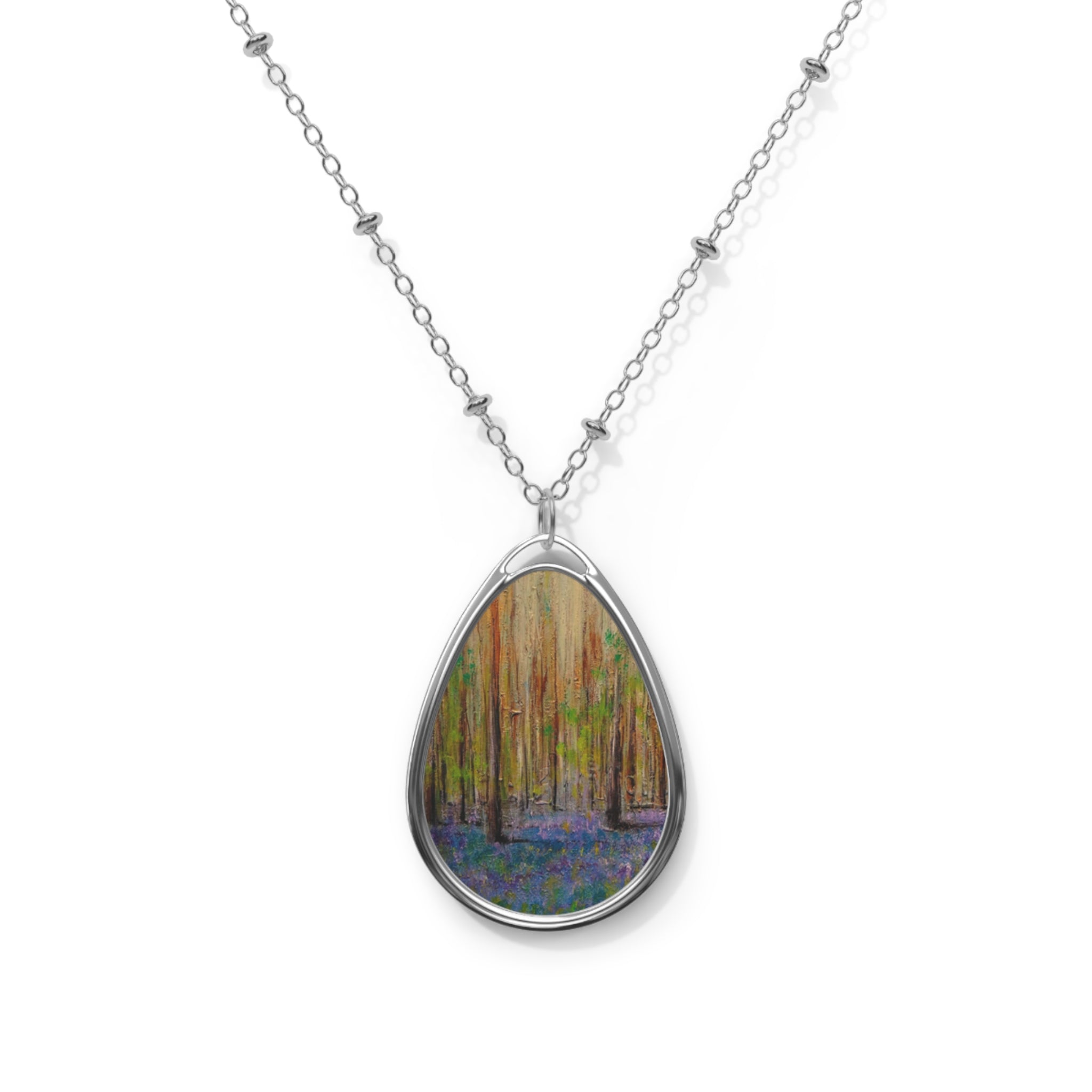 Highland Bluebells Necklace Scotland