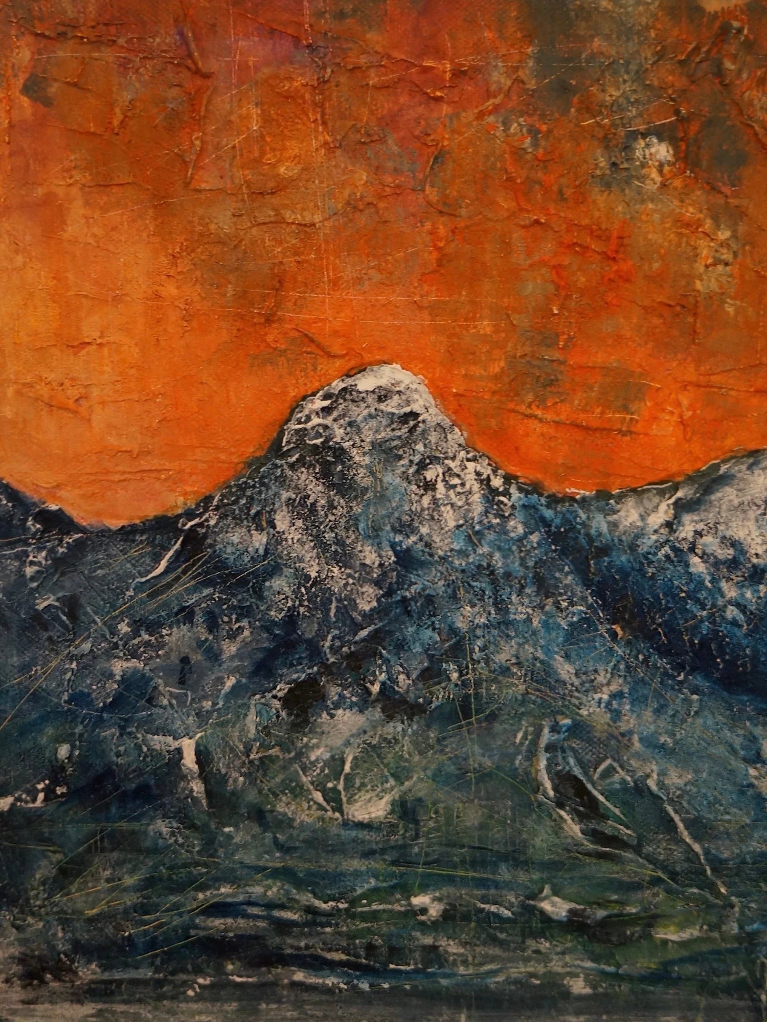 Impressions of Glencoe i Original Painting - Scottish Artist Art Gallery Scotland