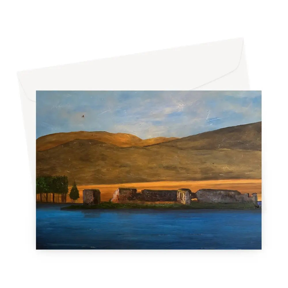Kevin Hunter Lochindorb Castle Greeting Card