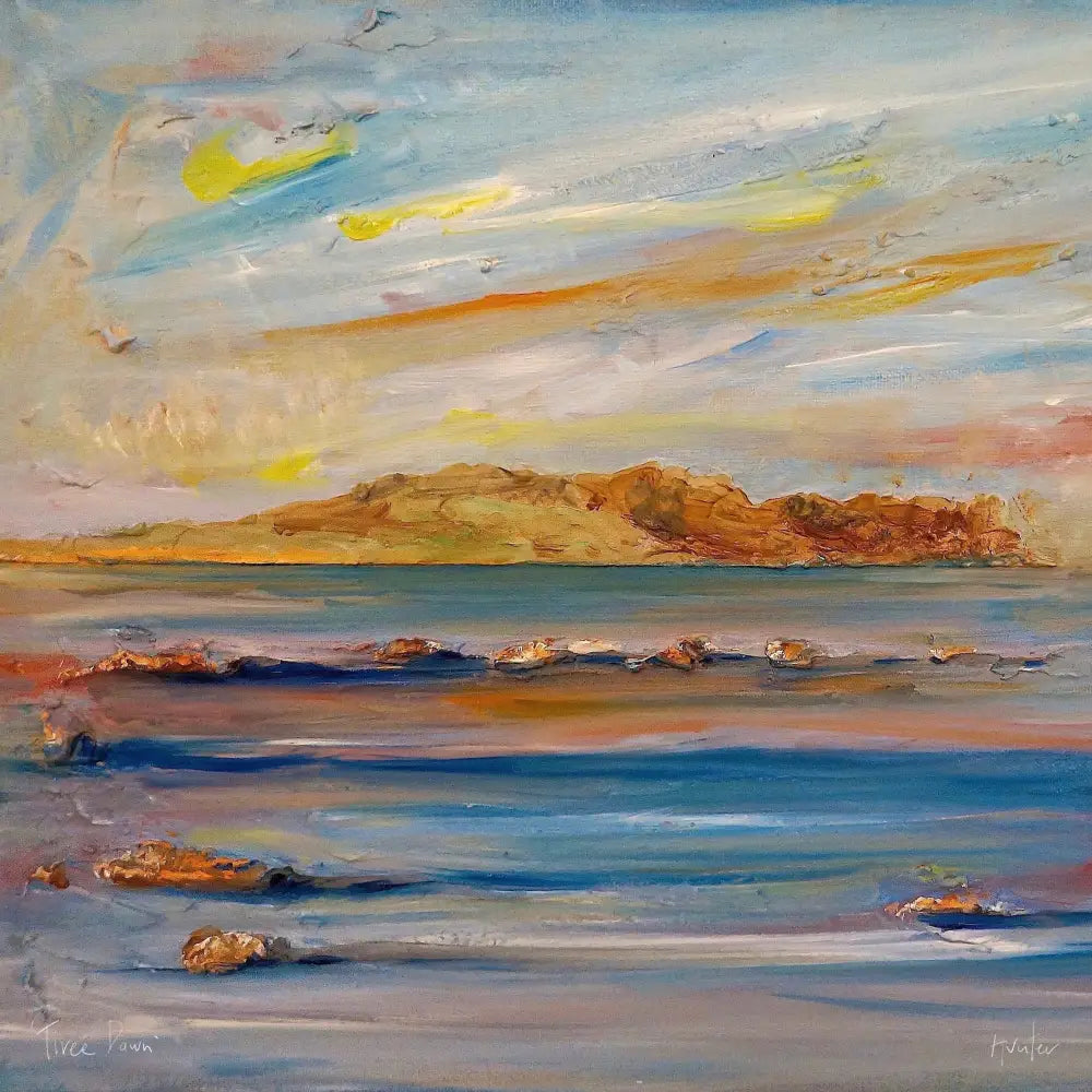 Kevin Hunter Scottish Art Tiree Dawn Prints