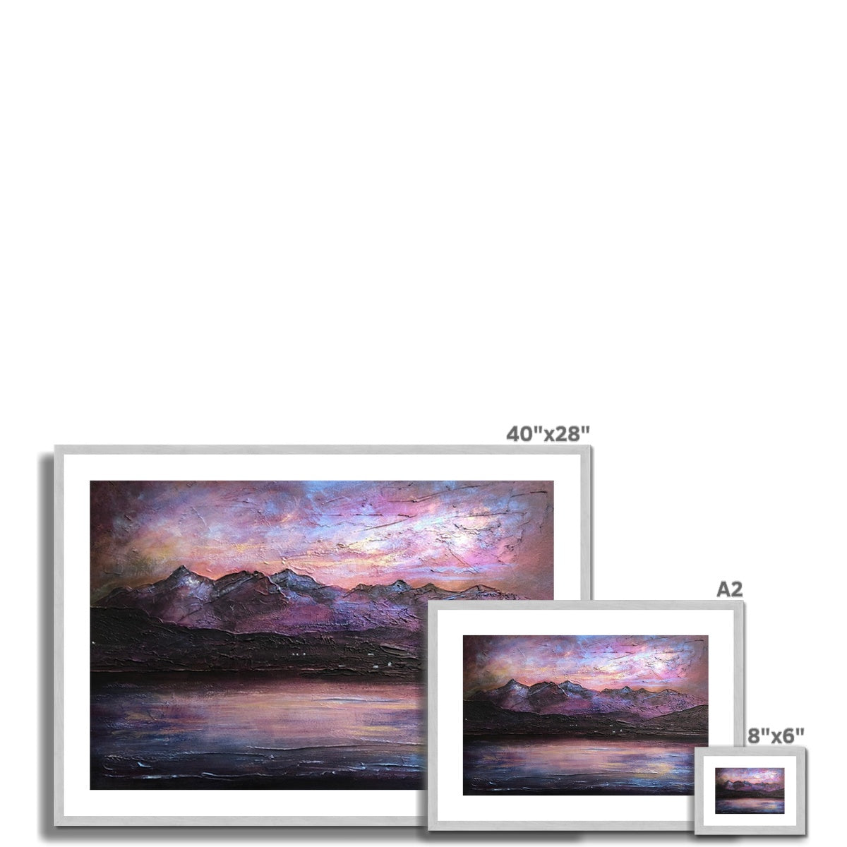 Last Skye Light Antique Framed & Mounted Print