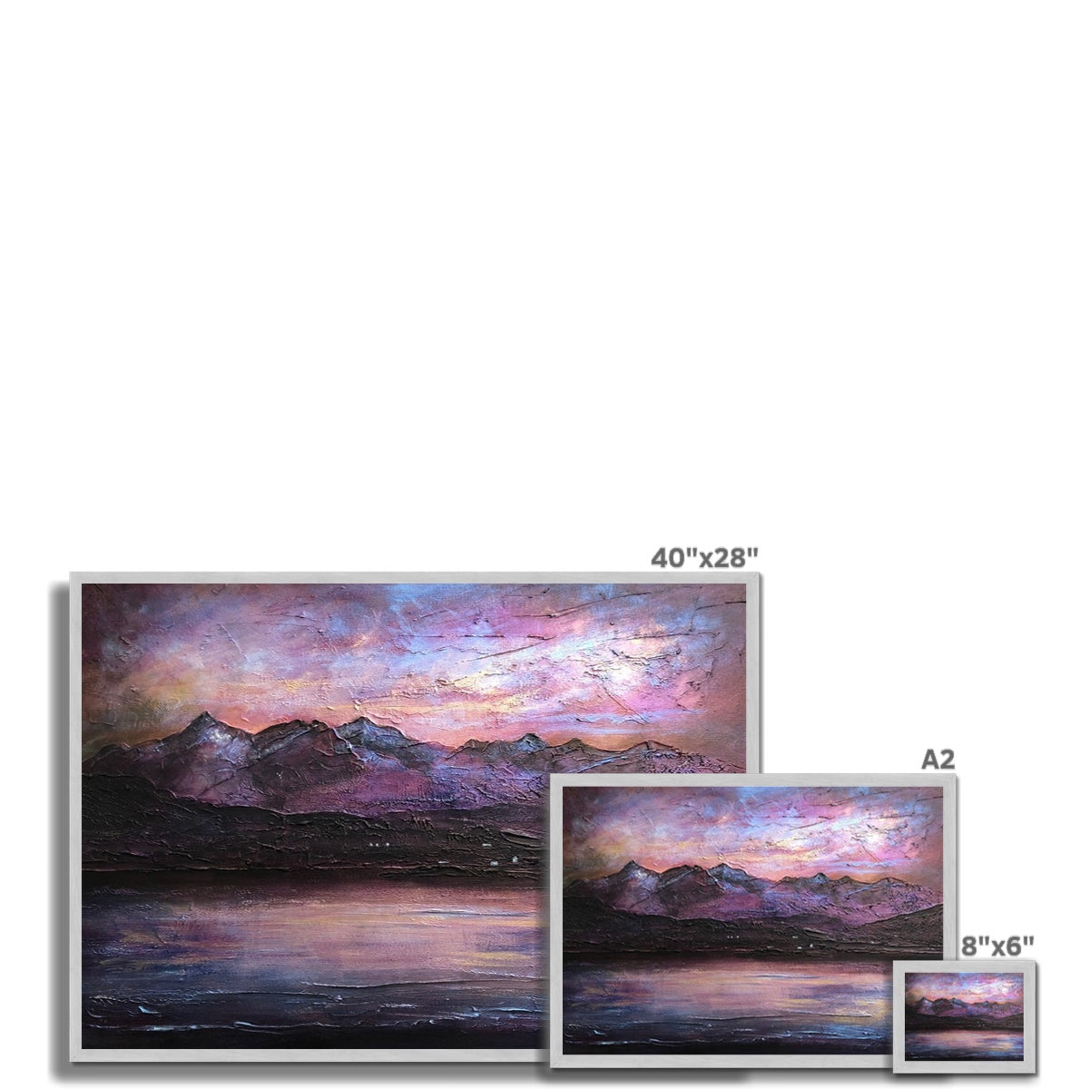 Last Skye Light Antique Framed Print