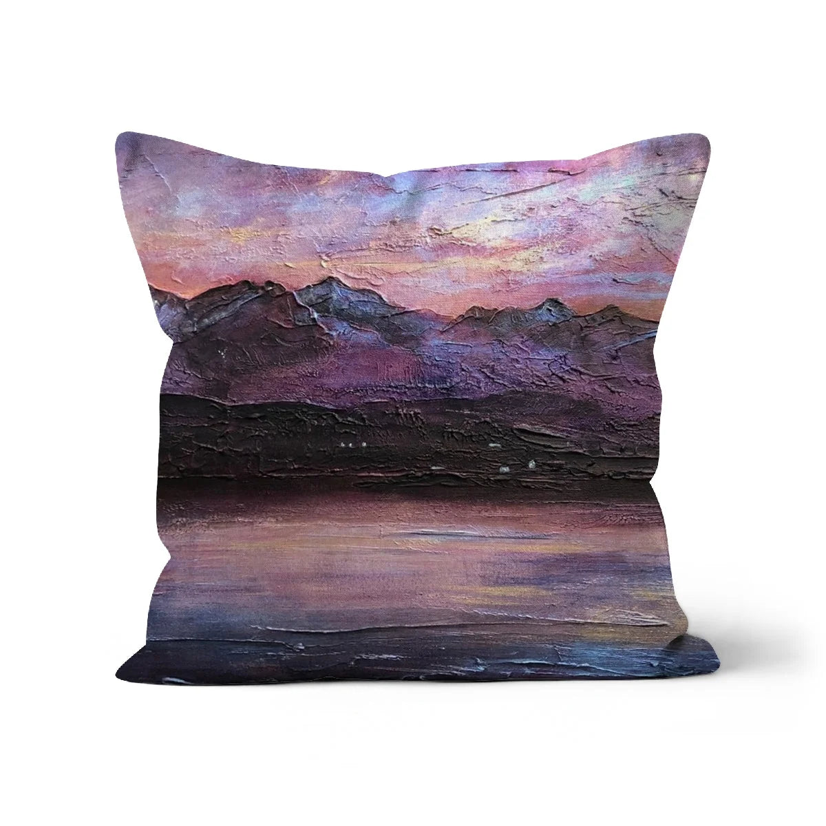 Last Skye Light Cushion - Art Gallery Scotland Worldwide Shipping Paintings | Prints | Gifts